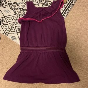 💕 3/$10 Ruffle-top tunic/dress Gymboree size 6